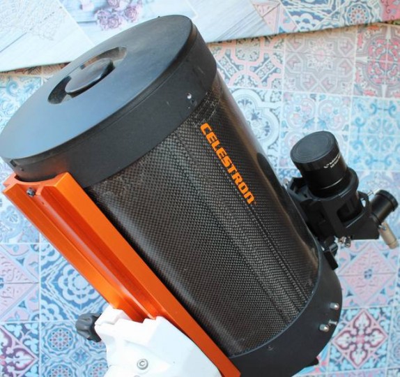 VENDO Celestron C8 XLT CGE Cercatore RACI Illuminato Angolato